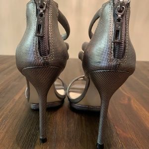 Amiana Women's Ankle Strap High Heel Sandal